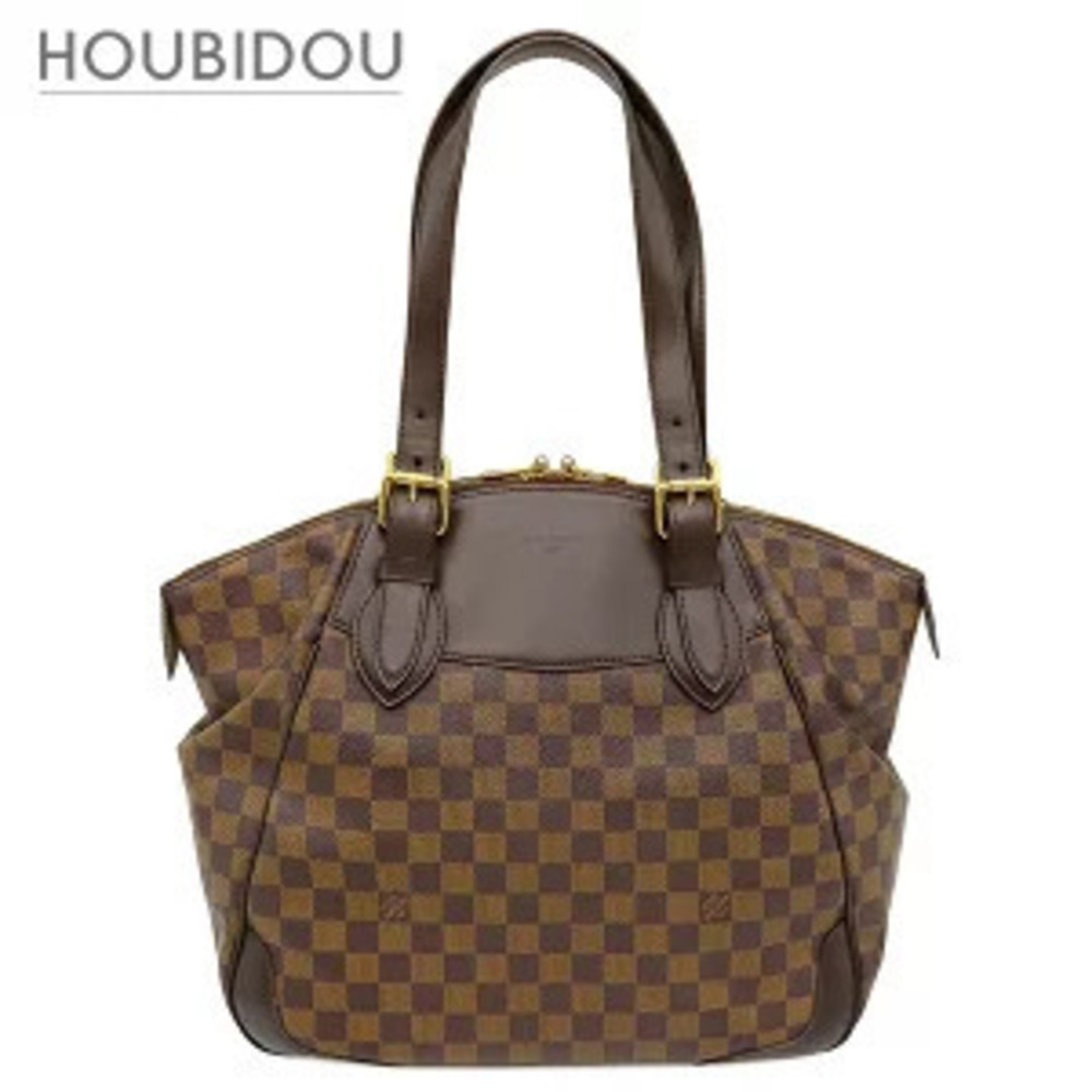 Louis Vuitton Verona handbag Damier canvas Ebene Brown